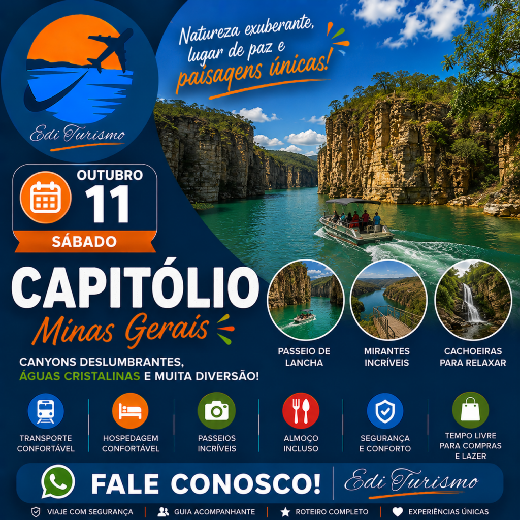 Bate e Volta — Capitólio / MG